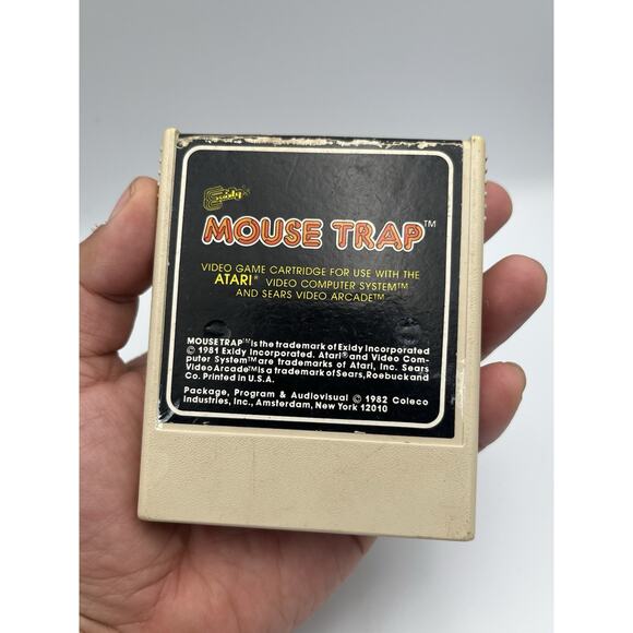 Mouse Trap Atari 2600 Game Cartridge AUTHENTIC - Picture 4 of 6
